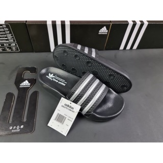 DÉP ADIDAS ADILETTE - FULL BOX - Dép Bánh Mì Đen
