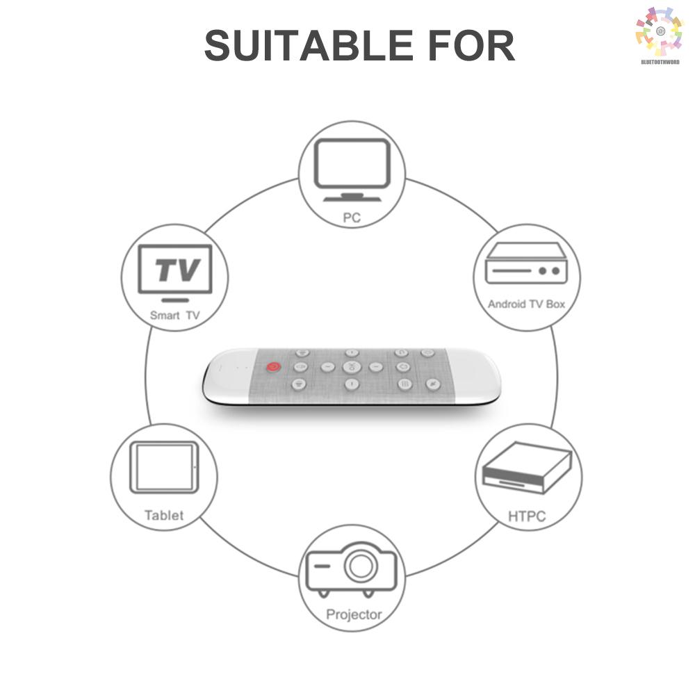 Bộ Micro Bluetooth Không Dây 2.4g H96 Max X88 Pro Android Tv Box Pc Kèm Phụ Kiện