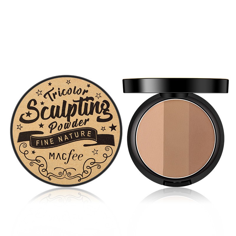 [Giá hủy diệt]  Phấn Tạo Khối 3 Màu Macfee Tricolor Sculpting Powder MAC03