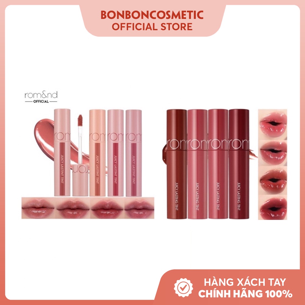 [MỚI NHẤT ĐẾN MÀU 25] Son môi ROMAND Juicy Lasting Tint Lovely tint for you