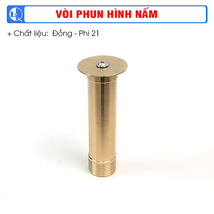 ĐẦU VÒI PHUN NƯỚC HÌNH NẤM | TRANG TRÍ HỒ CÁ, NON BỘ, HỒ NƯỚC SÂN VƯỜN