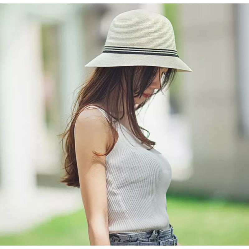 Nón đi biển rộng vành Mũ rộng vành đi biển đẹp chống nắng UV