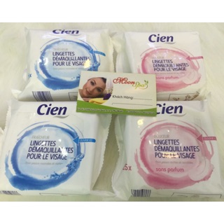Khăn ướt tẩy trang cien 