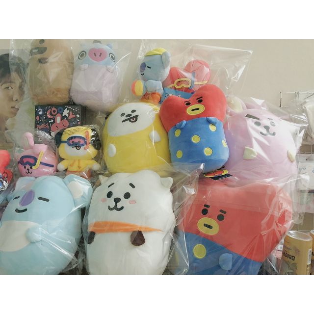 BT21 EGG CUSHION - Gối ôm trứng