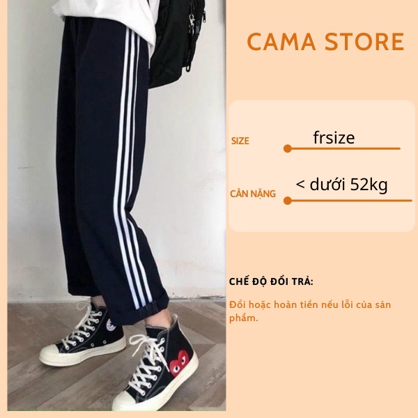 Quần jogger nam nữ thế thao 3 sọc bagyy đi học bigsize chất đẹp giá xưởng MOON