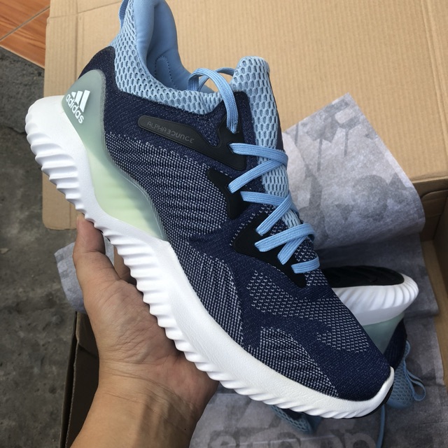 Giày thể thao sneaker Alphabounce Shoes 2019 mầu xanh ngọc chất lượng mềm mịn siêu nhẹ