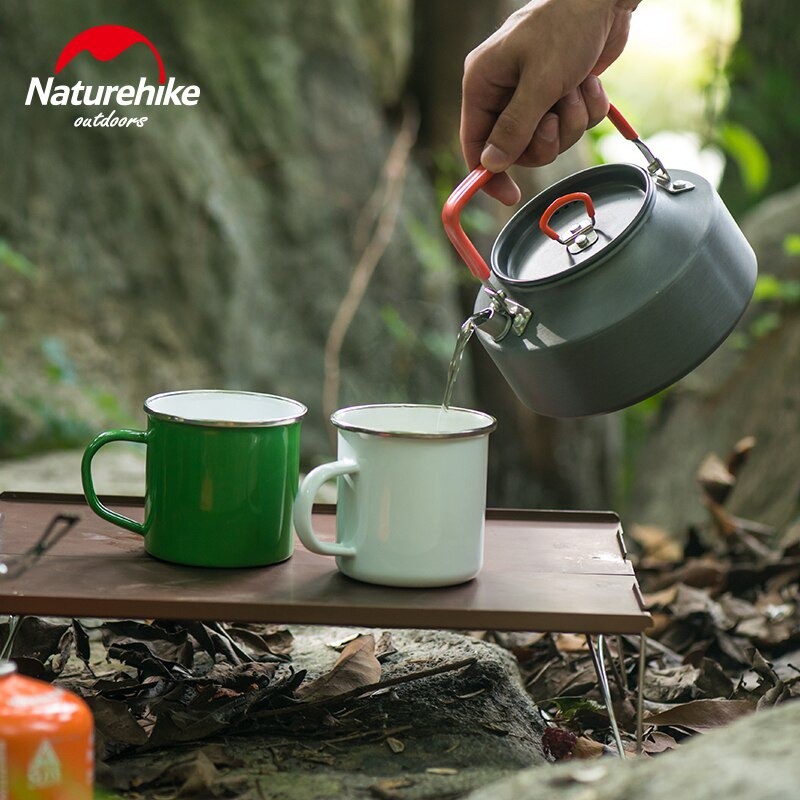 Ấm đun nước dã ngoại siêu nhẹ 1.1L Naturehike NH17C020-H