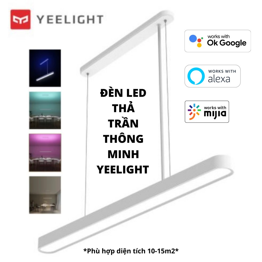 Đèn led thả trần thông minh hắt trần RGB YEELIGHT YLDL01YL