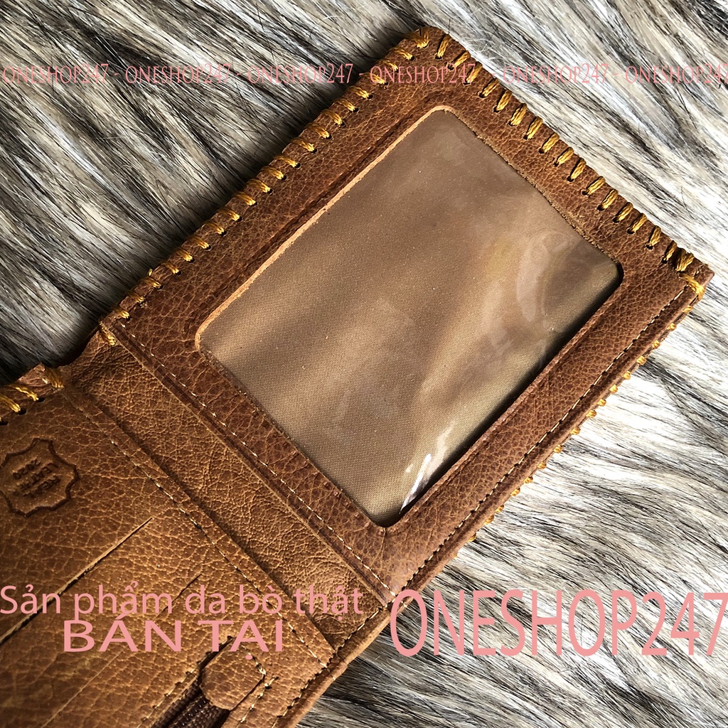 Bóp nam, ví nam, ví da bò thật 100%, chuẩn đẹp xịn xò A172V