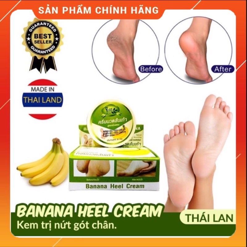 Kem Xoá Nứt Gót Chân Chuối Thái Lan 🇹🇭 Hàng Chuẩn Thái