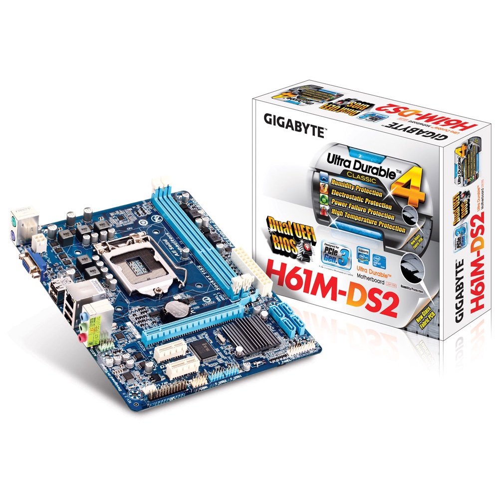 Hướng dẫn sửa chữa main gigabyte H61M-DS2 rev 2.2 code d.b db