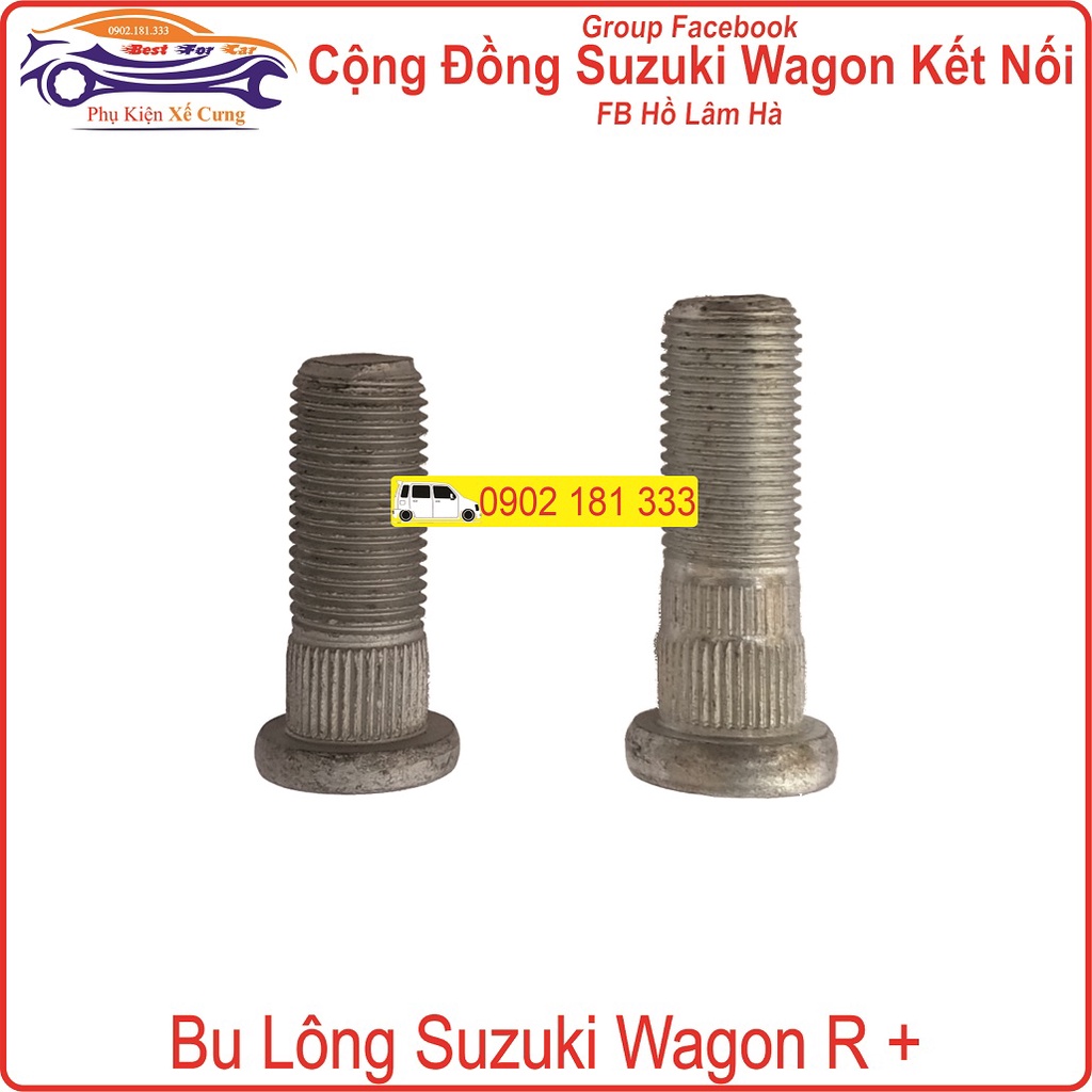 Bu Lông, Tắc Kê Suzuki Wagon R+ 2001-2007