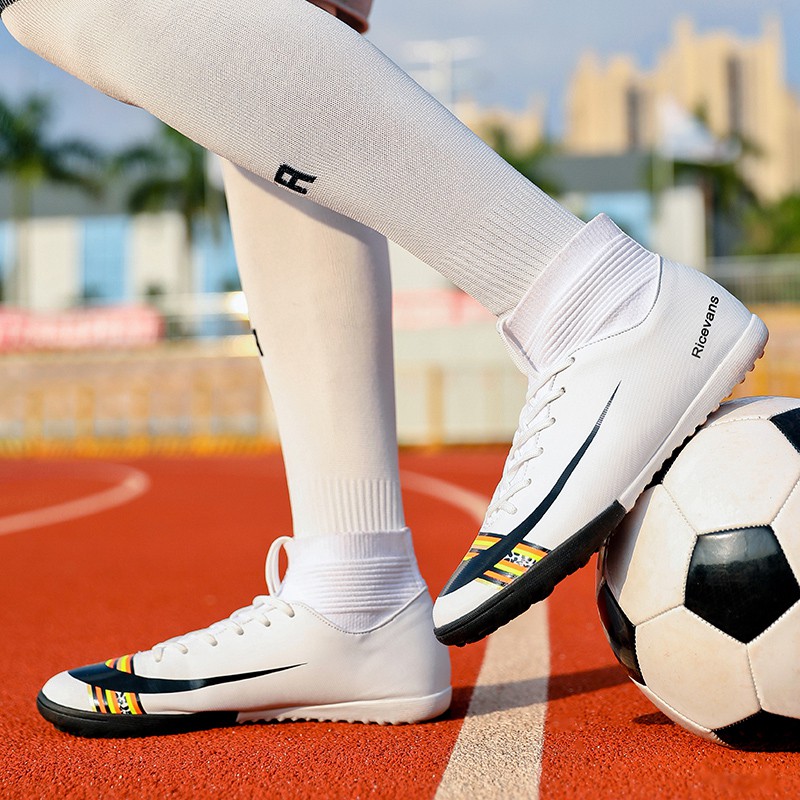 Giày bóng đá TF C Ronaldo kích thước 32-45 dành cho người lớn và trẻ em