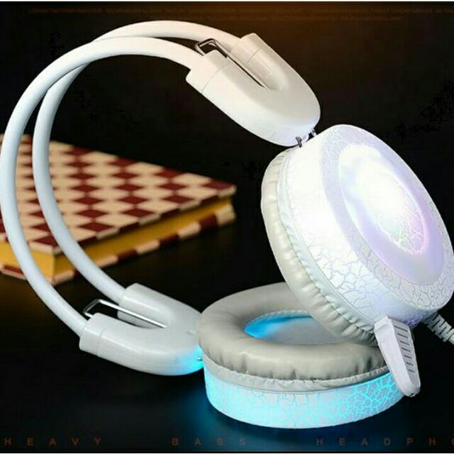 Tai nghe game thủ H5 LED 7 màu có mic thoại