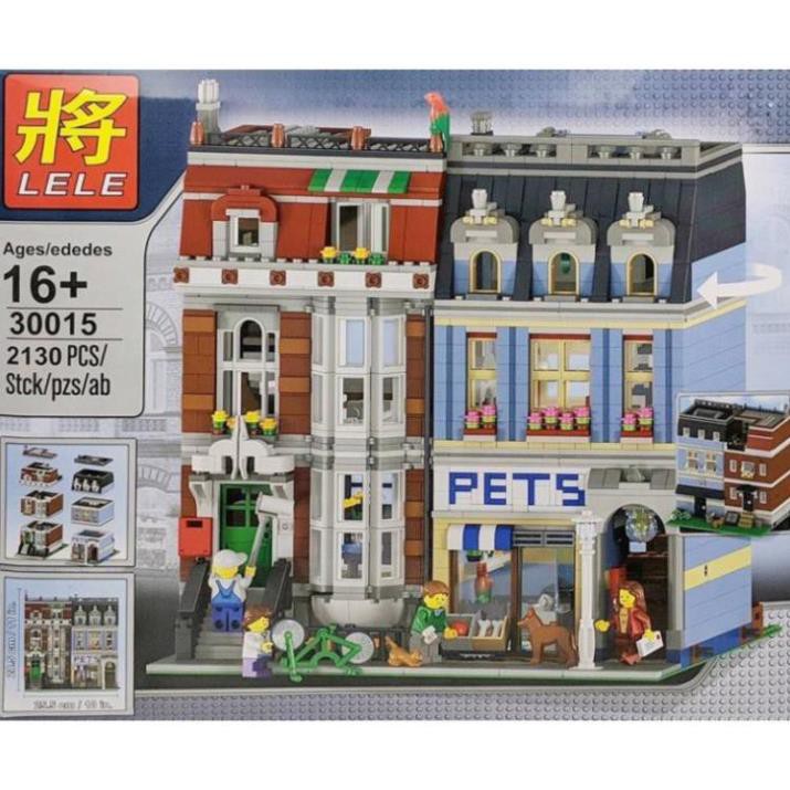 [Khai trương giảm giá] LEGO CITY_ [Sale Sốc] 2130 miếng - Lắp ráp ngôi nhà thành phố Cực Đại