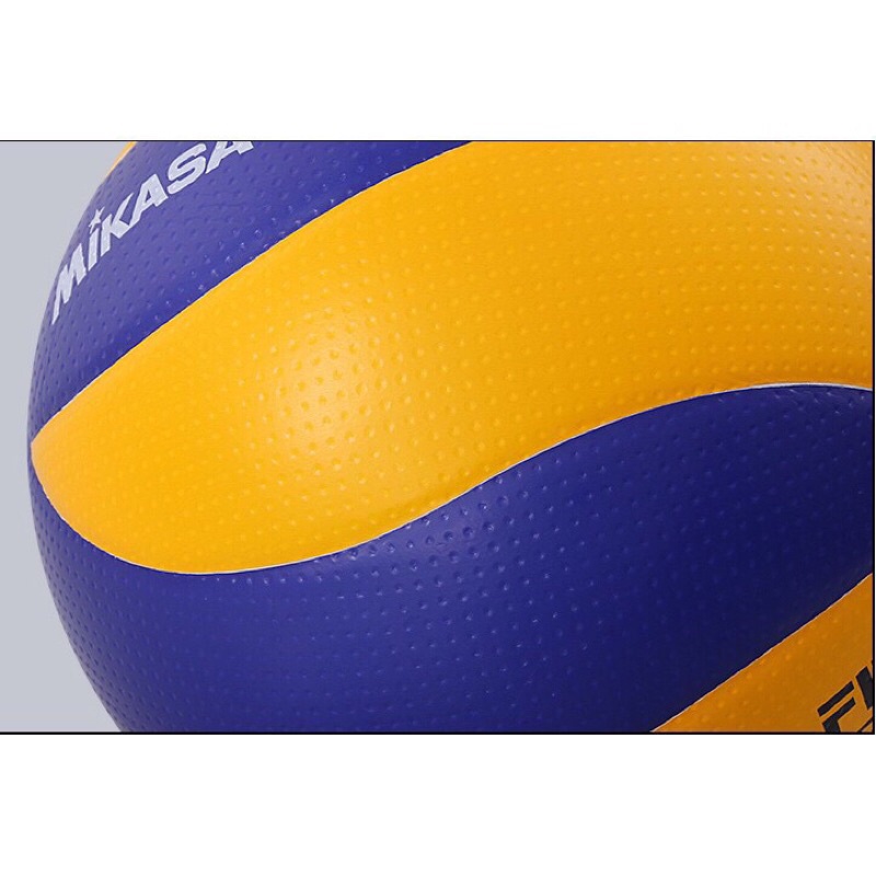 Quả bóng chuyền Mikasa MVA300 Tiêu chuẩn thi đấu -Tặng kim bơm và lưới đựng bóng