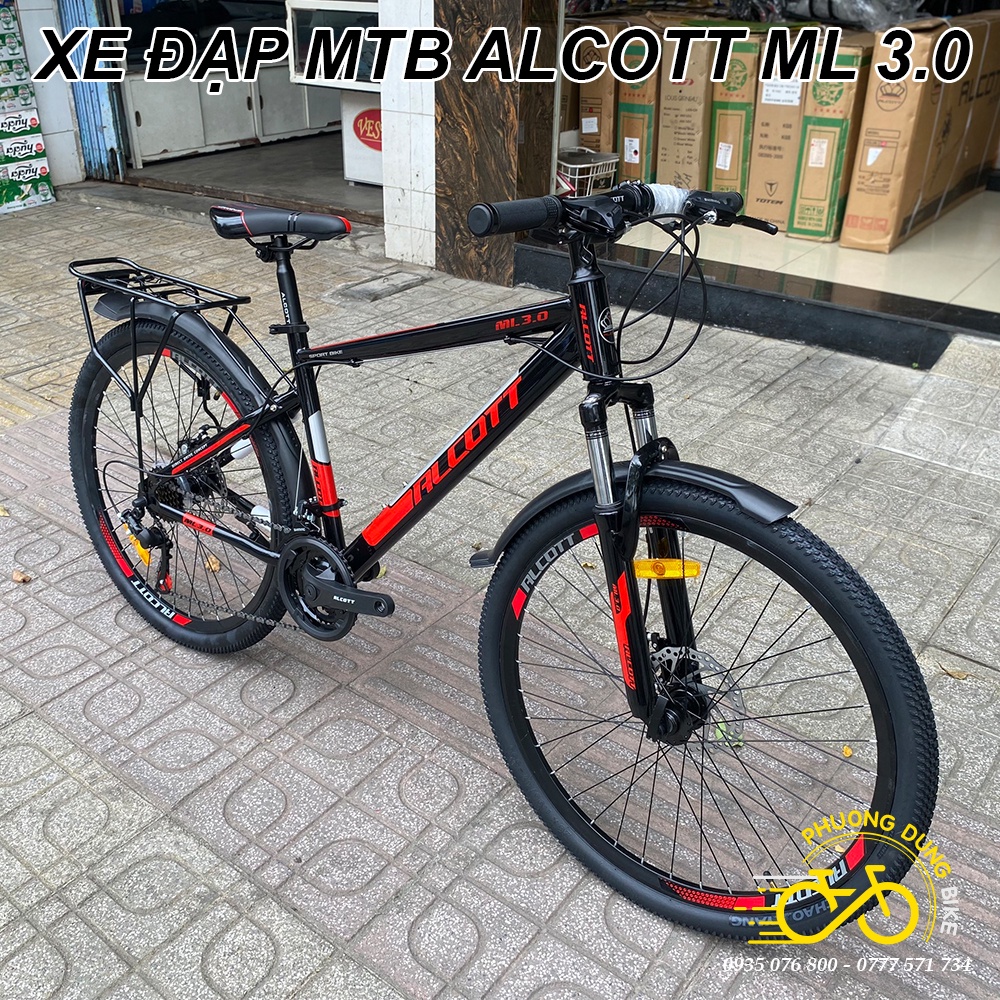 Xe đạp thể thao địa hình MTB ALCOTT ML 3.0 26IN