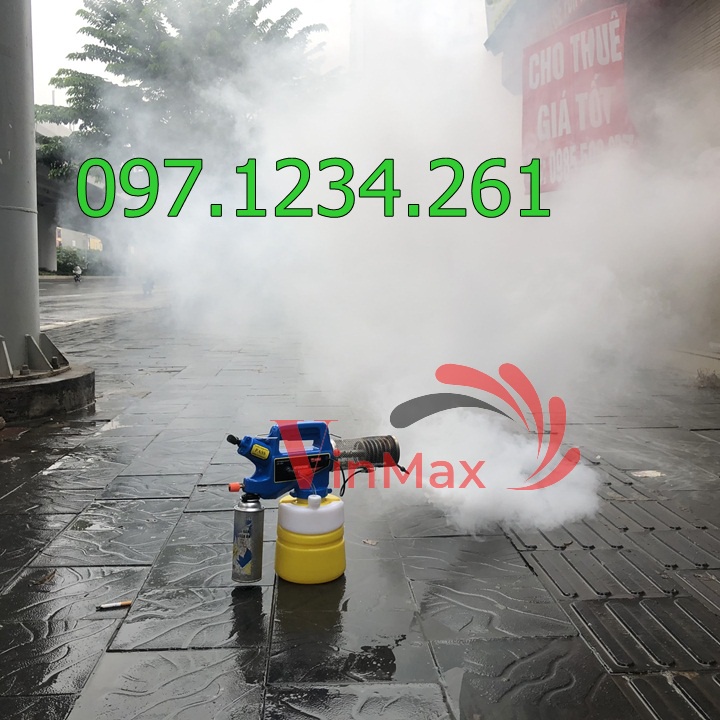 Máy phun khói chạy gas mini giá tốt ở Hà Nội