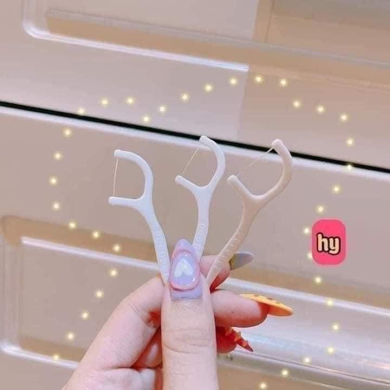 Tăm chỉ nha khoa - 1 hộp 50 chiếc