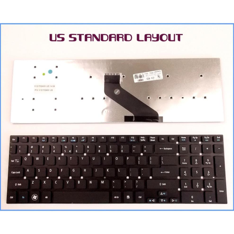 BÀN PHÍM LAPTOP ACER Aspire 5755 5755G 5830 5830G V3-531 V3-551 V3-571 V3-731 E1-530 E1-532 E1-570 E1-572 E15 E5-571