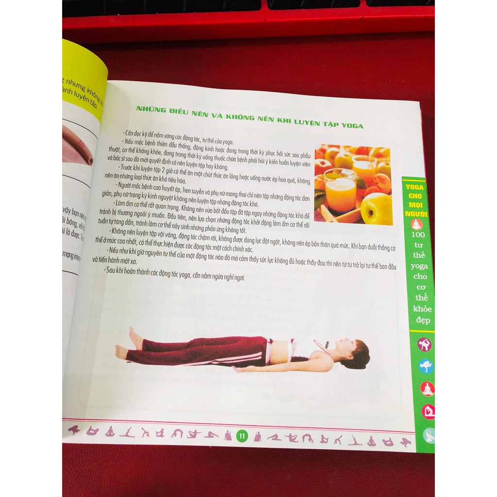 SÁCH - SÁCH - 100 tư thế yoga cho cơ thể đẹp (Kèm CD)