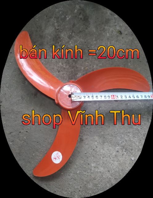 Cánh quạt cam 3 cánh ( 3 kích thước)