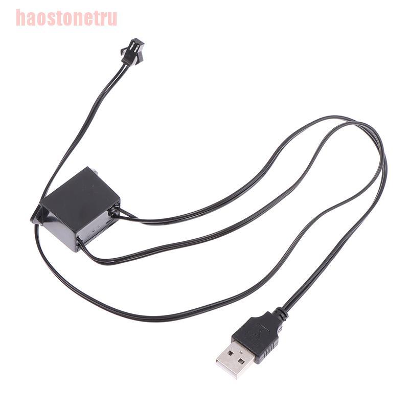 Bộ Chuyển Đổi Nguồn Điện 5v Usb 1-5m El Có Đèn Huỳnh Quang