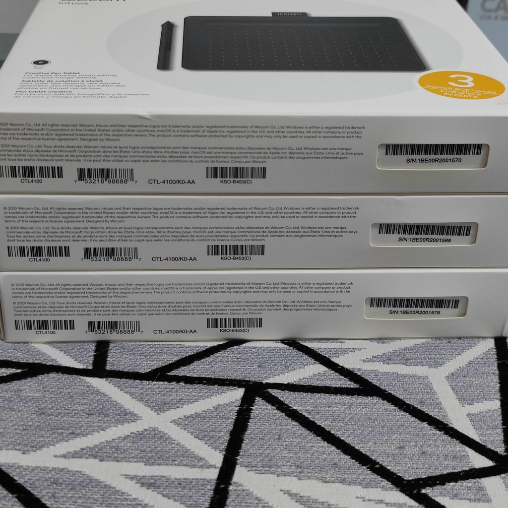 Bảng Vẽ Điện Tử Wacom Intuos S CTL 4100 - Chính hãng