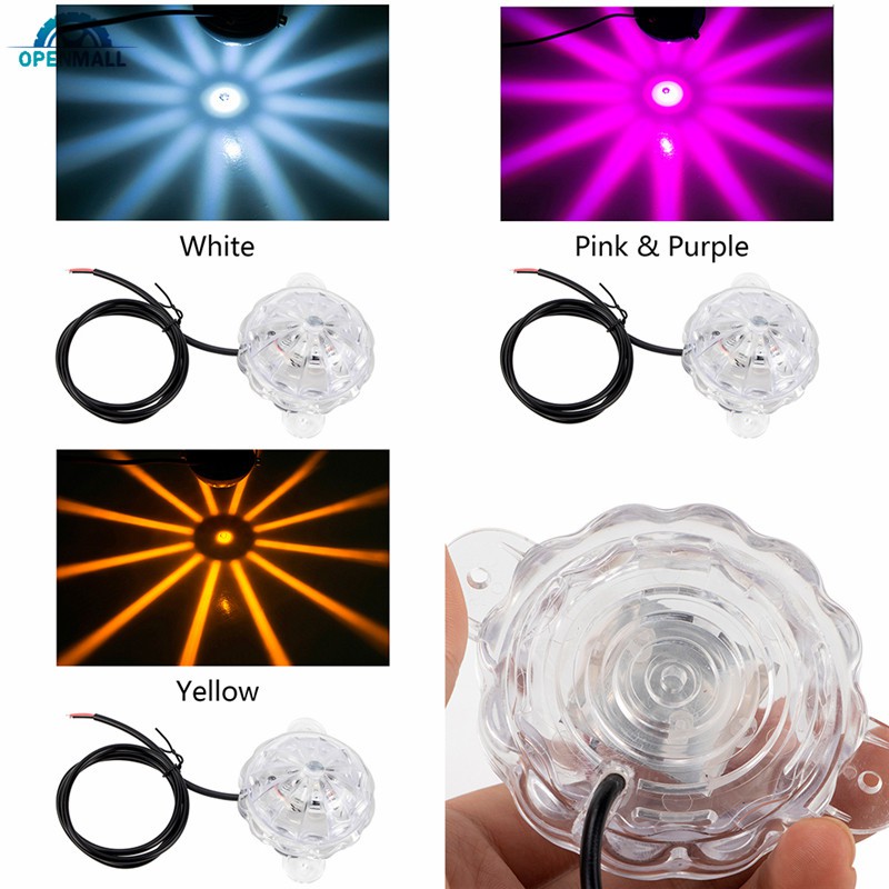 Đèn gắn gầm xe moto chống thấm nước nhiều màu sắc