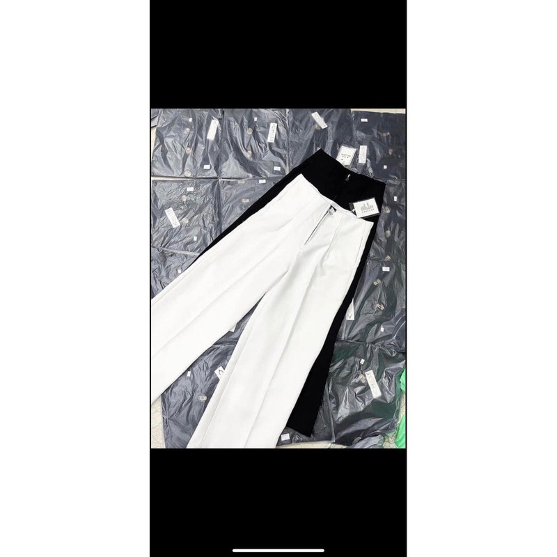 Quần Ống Suông Cạp Cao Khoá Trước | BigBuy360 - bigbuy360.vn