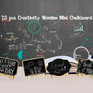 Bảng Đen Nhỏ Bằng Gỗ Dùng Trang Trí Trưng Bày