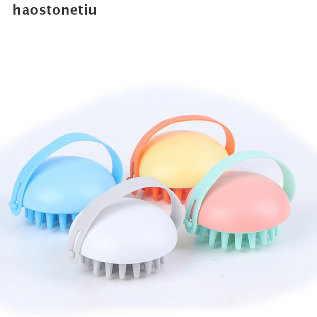[Hàng mới về] Bàn chải tắm mát-xa da đầu thư giãn tiện dụng