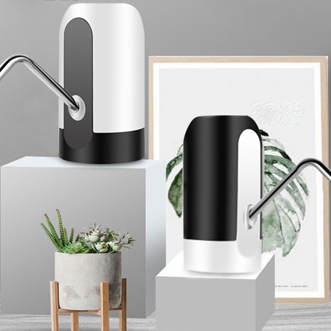 Vòi hút nước tự động,Vòi bơm nước tự động có sạc USB - Hàng loại 1, pin lâu, hút mạnh, áp suất cao