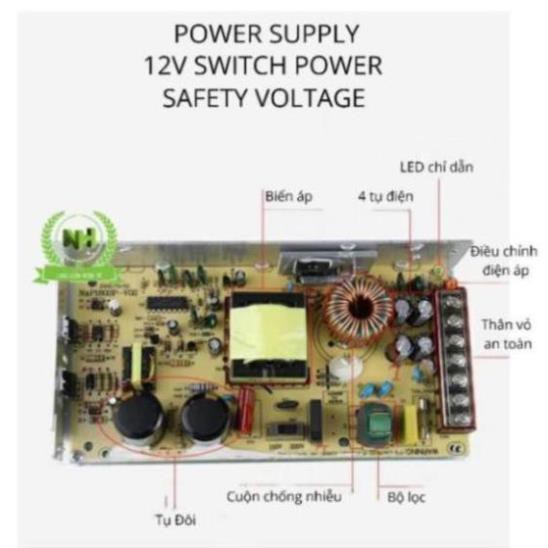 --sale000 220V- 24V Power Supply ( 1A, 3A, 5A, 10A, 15A, 20A, 30A ) Nguồn tổ ong 24V đủ dòng