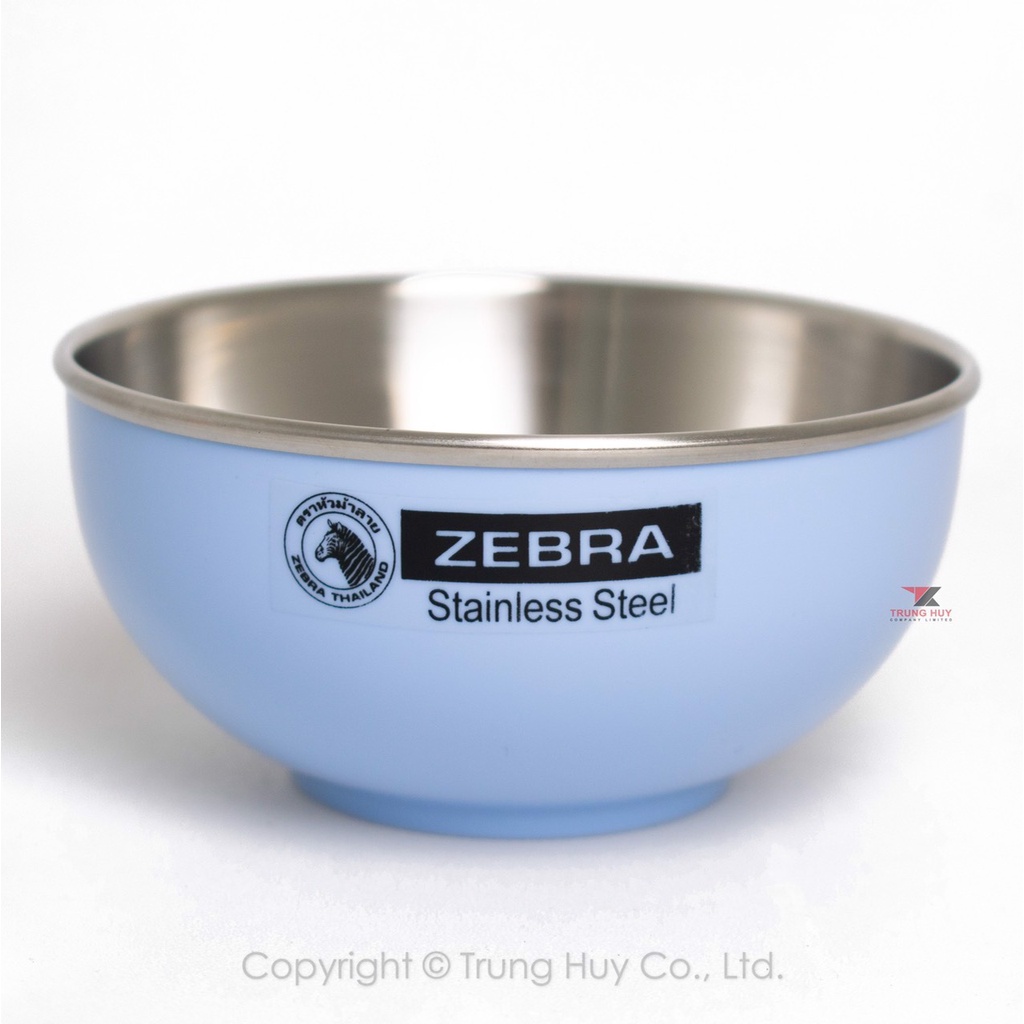 Chén,Bát Inox Zebra 2 lớp vỏ nhựa 11cm-124002- Thái lan