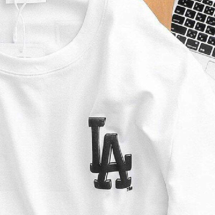 Áo thun unisex nam nữ in chữ LA, chất liệu cotton thoáng mát KANE SHOP | BigBuy360 - bigbuy360.vn
