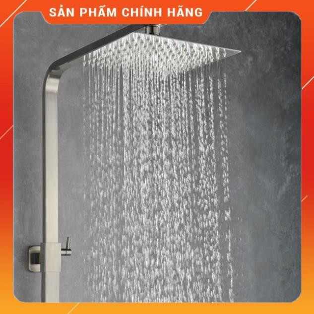 (FREESHIPP) Cây sen nóng lạnh cao cấp inox304 đài sen lớn, vòi sen nóng lạnh- thân vuông