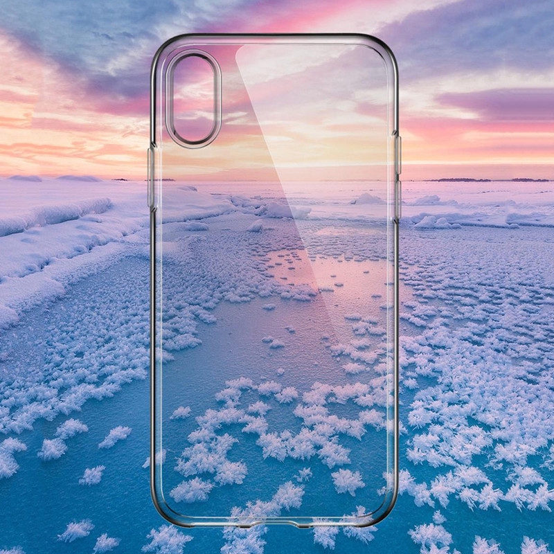Ôp Điện Thoại Silicon Dẻo Trong Suốt Siêu Mỏng Chống Sốc Cho iphone 7 8 6 6s plus x xr xs max se2 11 12 13 pro Ốp