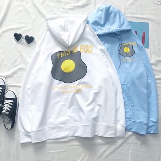 [ẢNH THẬT] ÁO HOODIE ZIP THIS IS EGG UNISEX