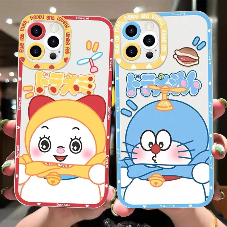 Ốp Điện Thoại Silicon Mềm Trong Suốt Họa Tiết Hoạt Hình Thời Trang Cho iPhone 11 12 13 Pro max Mini XR X 6 6S 7 8 Plus XS max