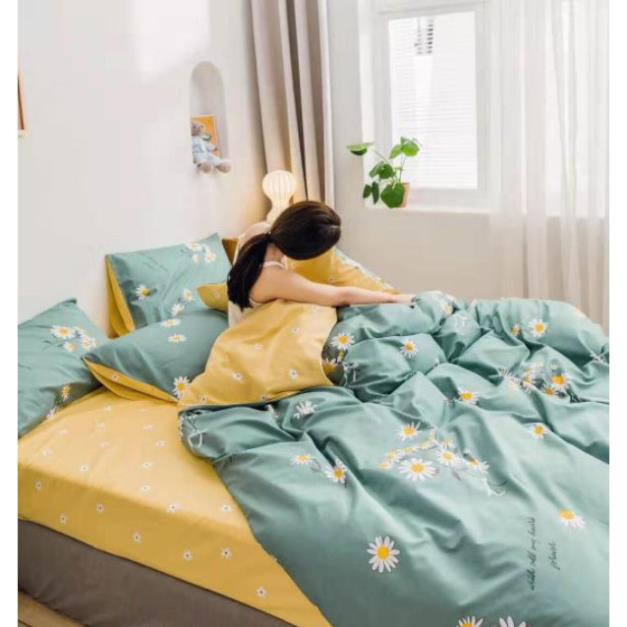 ́[ GIÁ CỰC RẺ ]   Bộ cotton poly Cúc họa mi < CAM KẾT Y HÌNH >