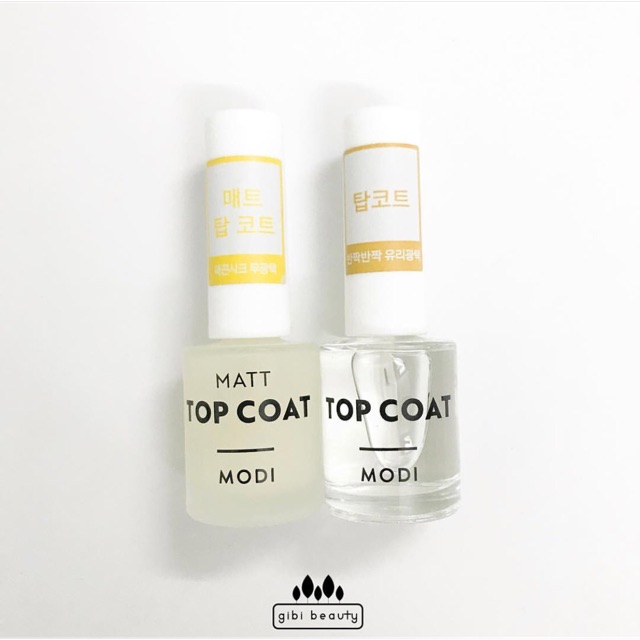 Sơn móng tay TOP COAT MODI nail