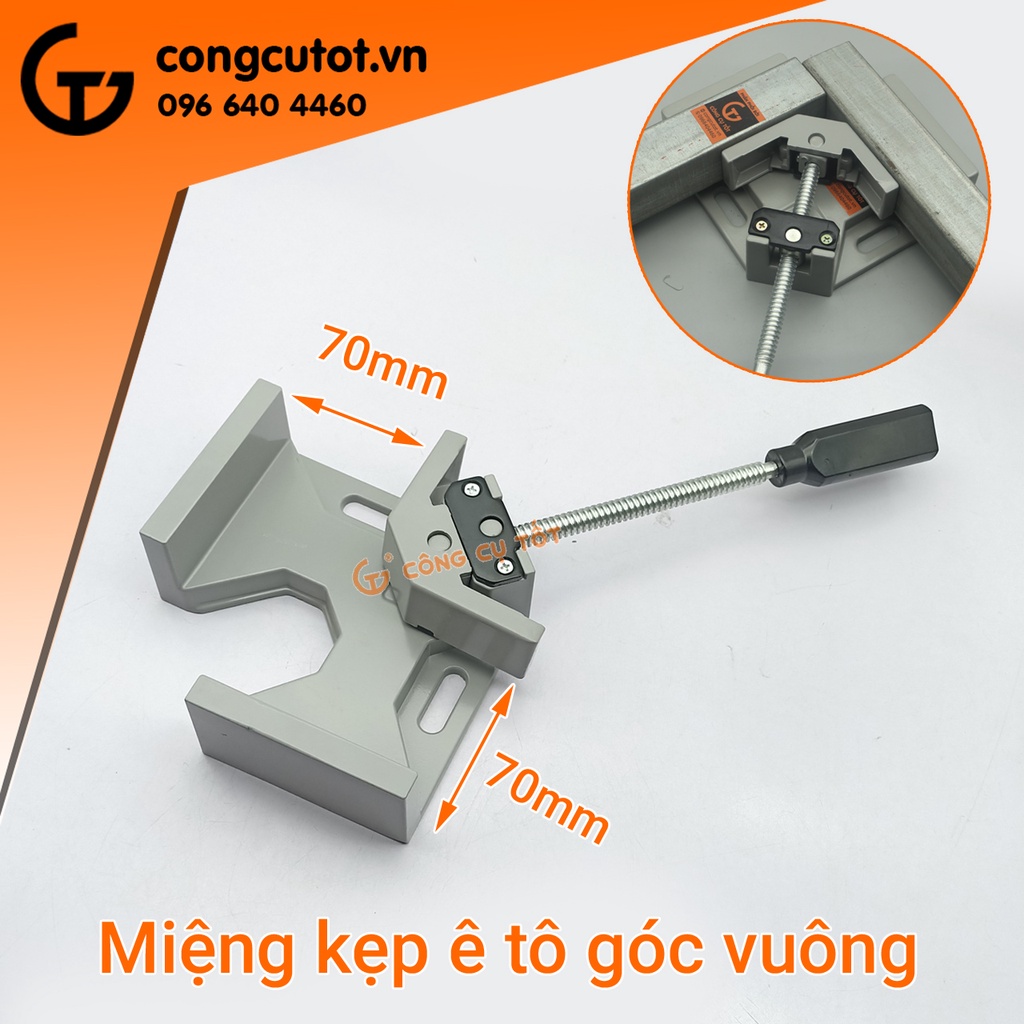 Bộ 4 ê tô góc vuông 1 tay cầm