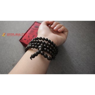 Vòng tay chuỗi 108 hạt trầm hương