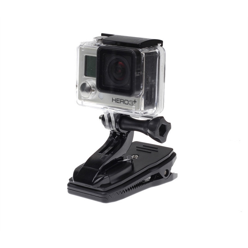 Kẹp Gắn Ba Lô Xoay 360 Độ + Móc Chữ J Cho GoPro Hero 8 9 10