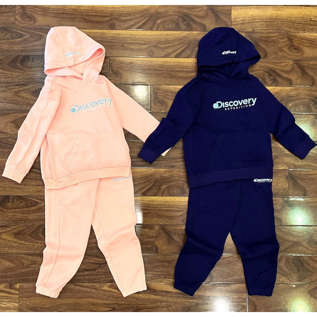 BỘ NỈ DISCOVERY BÉ TRAI BÉ GÁI