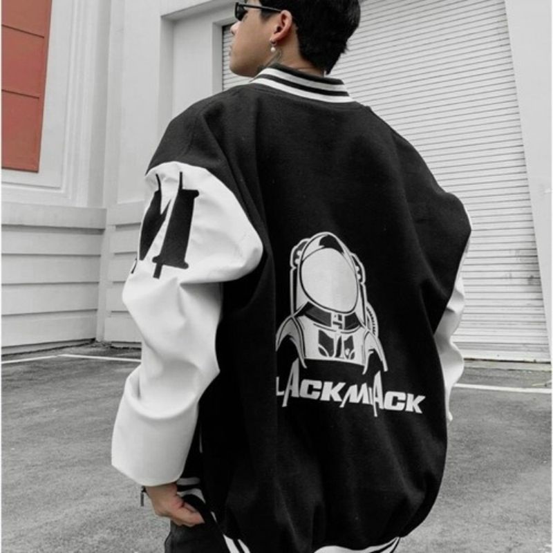 Áo bomber nam nữ unisex khoác gió jacket dù 2 lớp cúc bấm form rộng local brand ulzzang phong cách hàn quốc đep MIACK