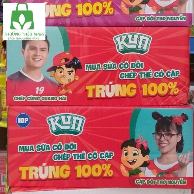 Thùng Sữa Kun túi - 24 túi x 110ml