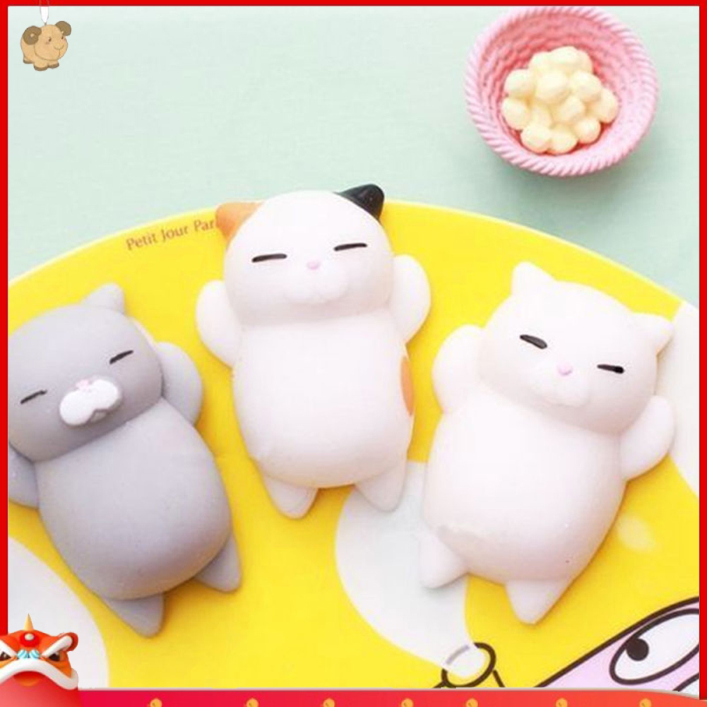 Đồ chơi dẻo hình mèo đáng yêu nhào nặn giảm căng thẳng