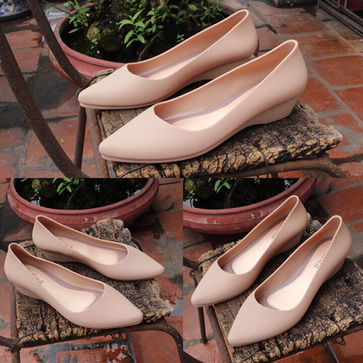 Sz41 Giày búp bê siêu Mềm Cao cấp 3cm đen | BigBuy360 - bigbuy360.vn